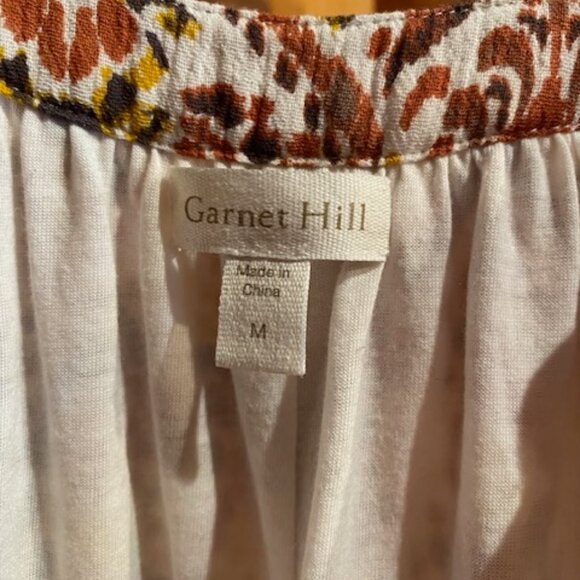 Garnet Hill Aztec Print Sleeveless Dress Light as a breeze fully lined size M - Picture 4 of 14